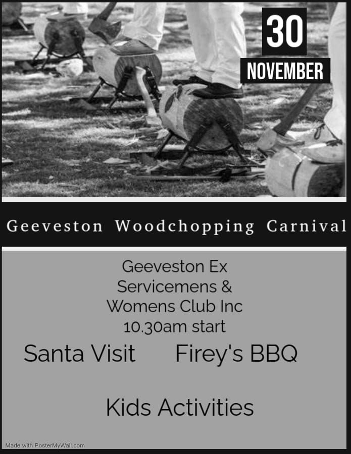 Annual woodchopping carnival 