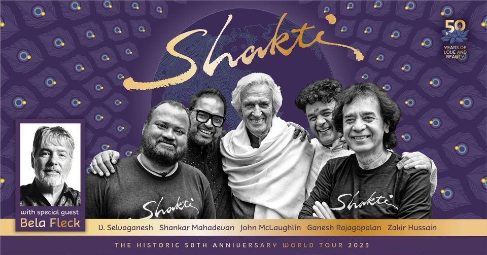 Shakti at Paramount Theatre ft. John McLaughlin and Zakir Hussain with special guest Bela Fleck