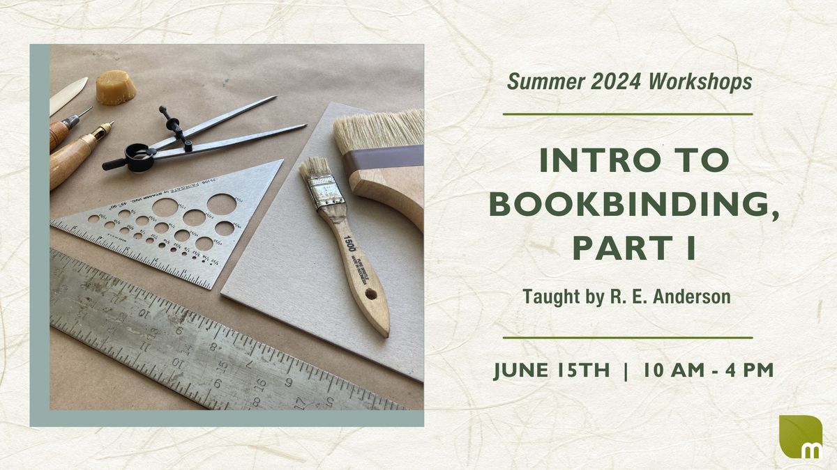 Intro to Bookbinding, Part I
