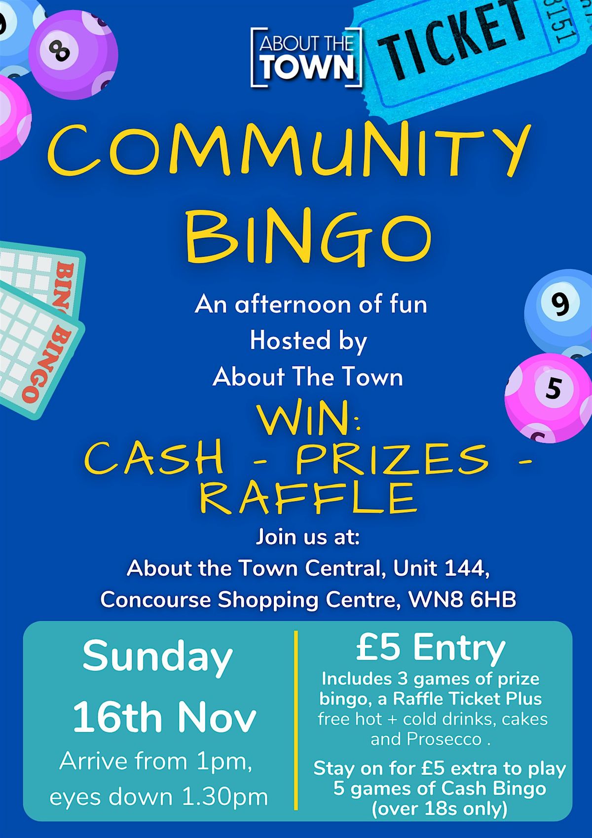 Bingo with About the Town