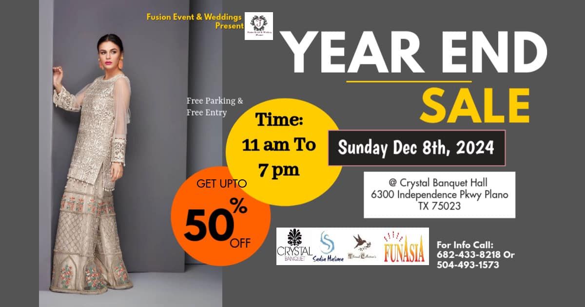 Year End biggest sale