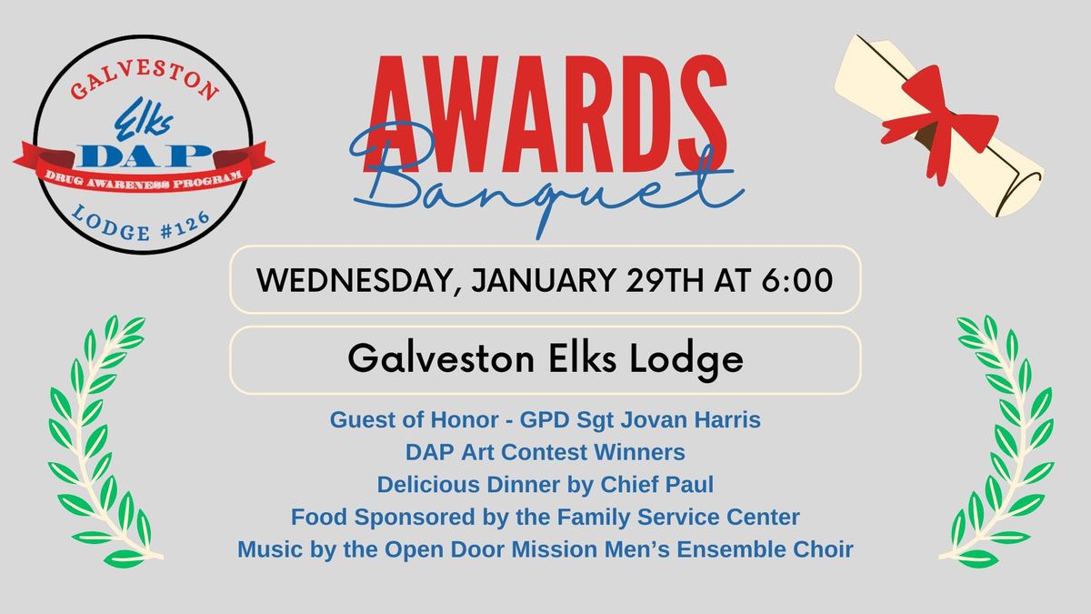 Elks Drug Awareness Program Awards Banquet