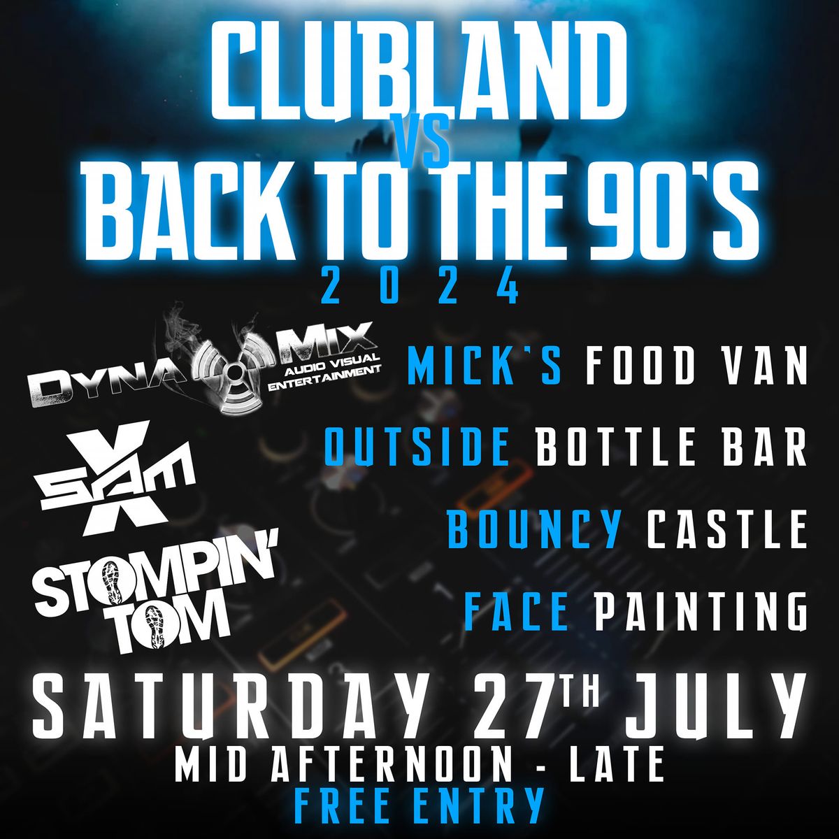 CLUBLAND VS BACK TO THE 90'S 2024!! 