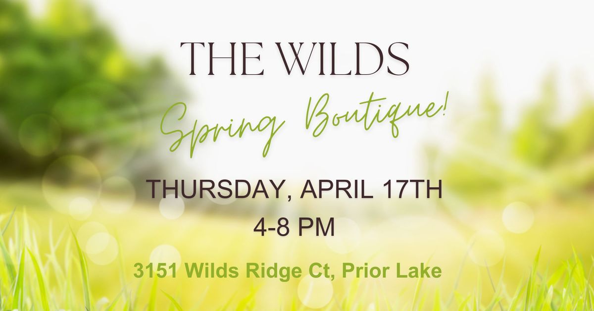 The Wilds Spring Boutique!