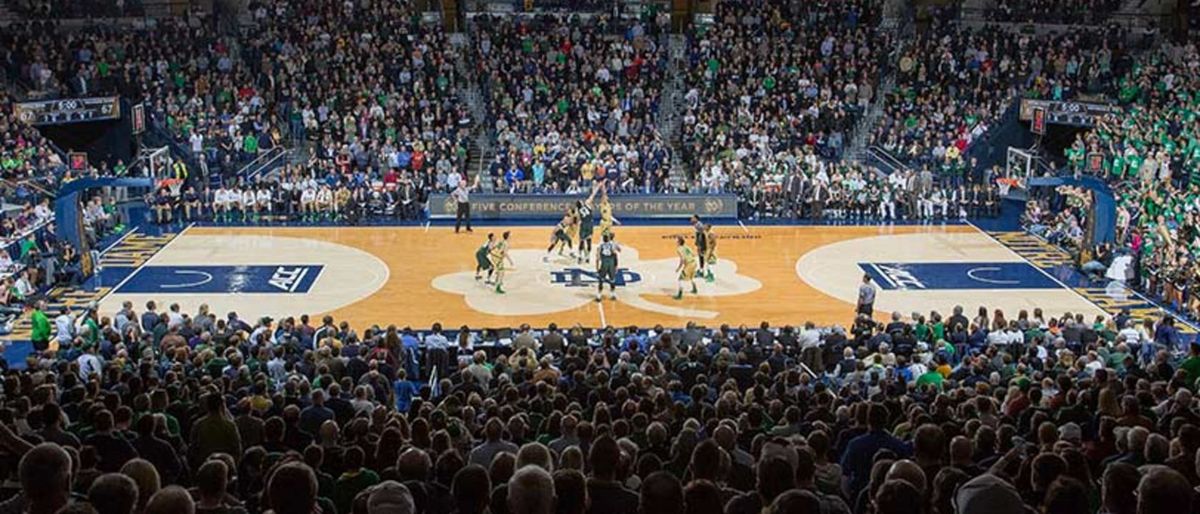 Note Dame Fighting Irish at Miami Hurricanes Mens Basketball at Watsco Center