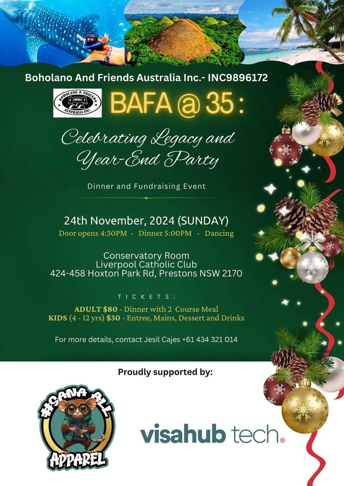 BAFA at 35: Celebrating Legacy and Christmas Party