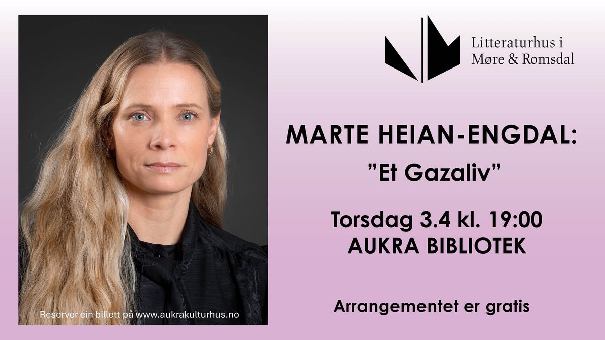 "Et Gazaliv" - med Marte Heian-Engdal