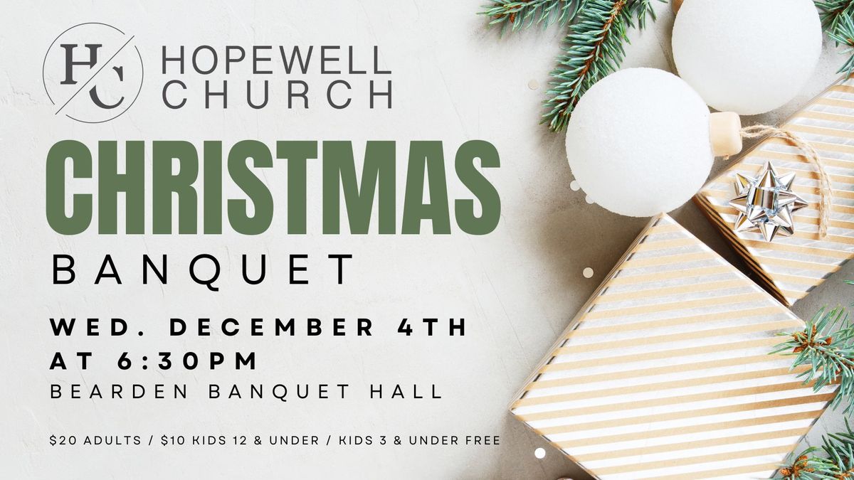 Hopewell Church Christmas Banquet