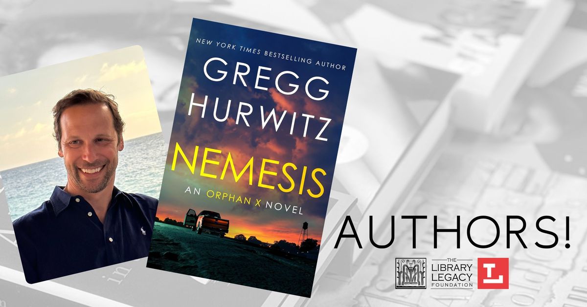 Authors! with Gregg Hurwitz