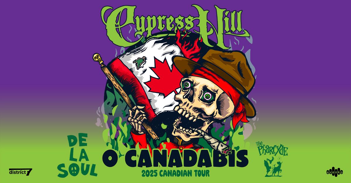 Cypress Hill avec invit\u00e9s sp\u00e9ciaux De La Soul et The Pharcyde  | Agora du Port de Qu\u00e9bec 