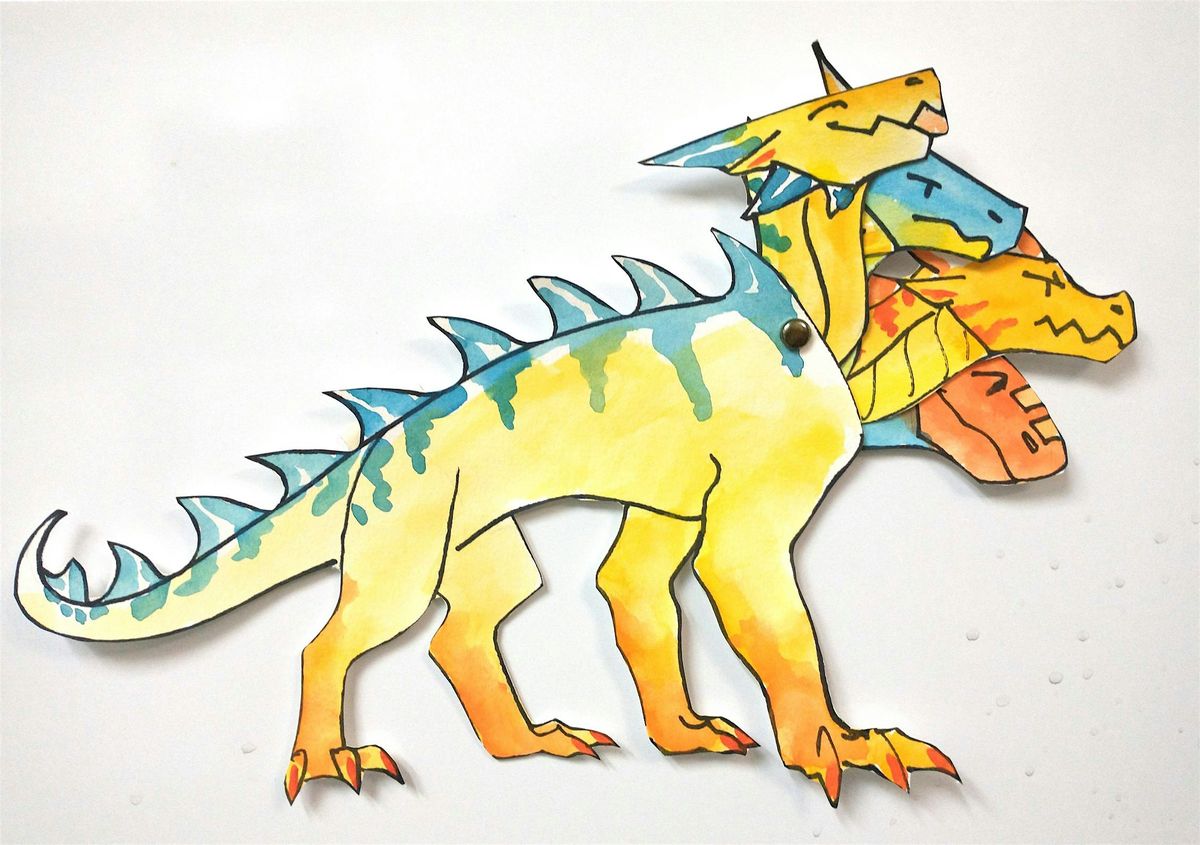 Vision Kids: Movable Dragons PM