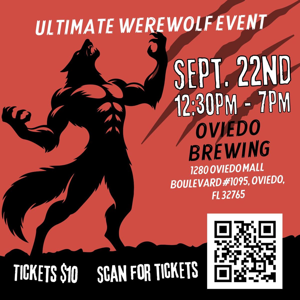 Ultimate Werewolf At Oviedo Brewing