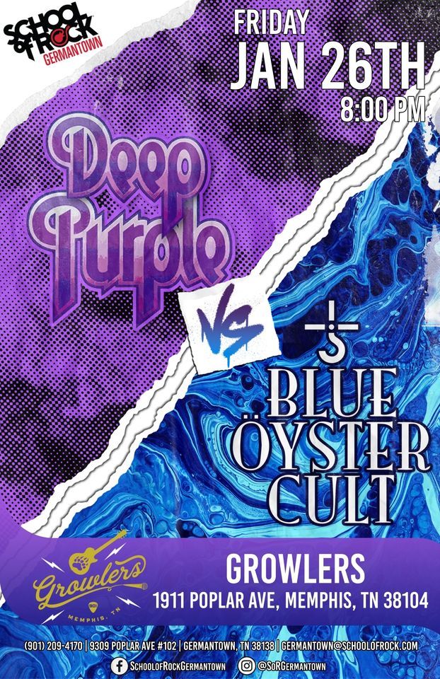 Deep Purple vs Blue Oyster Cult