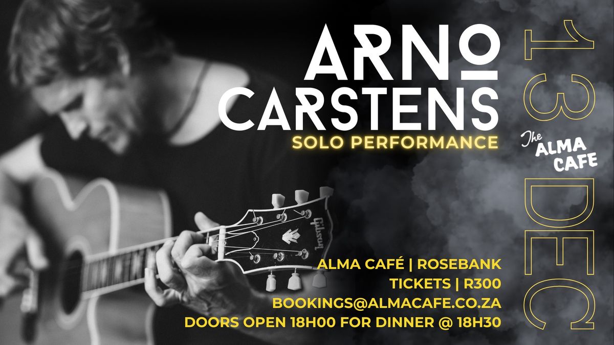 Arno  Carstens live at The Alma