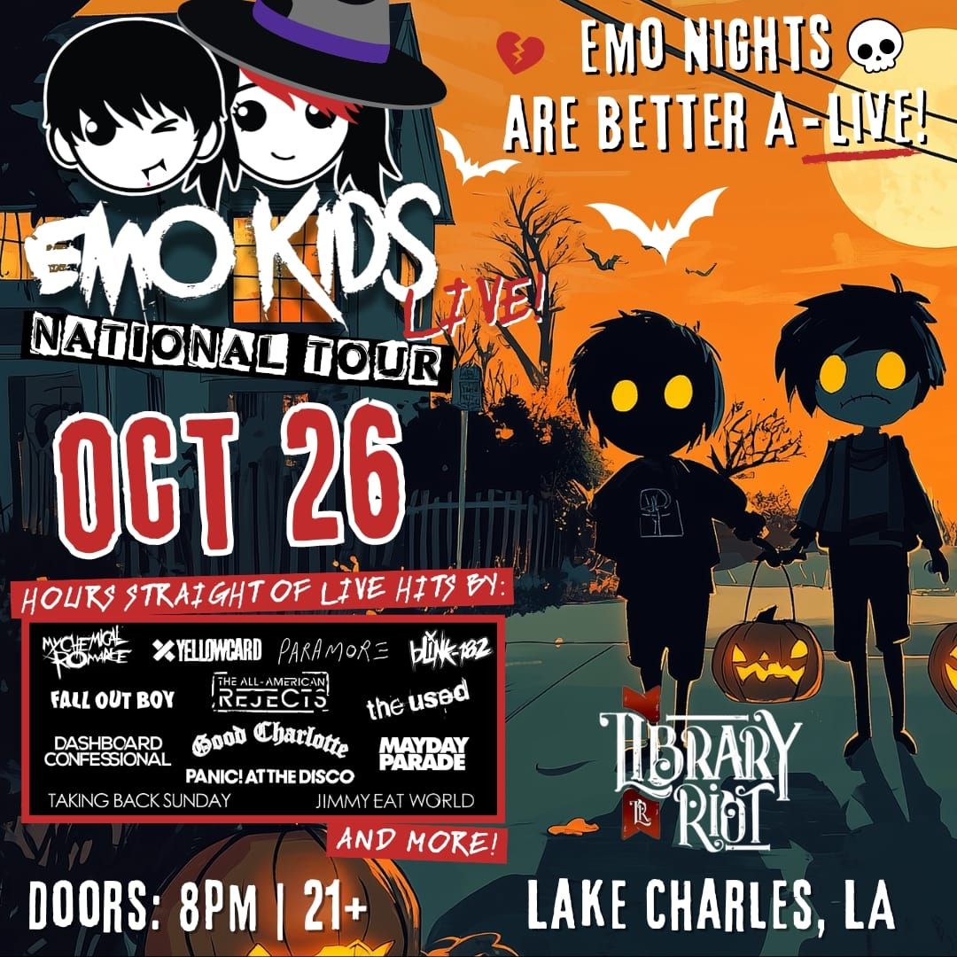 Emo Halloween Bash w\/ Emo Kids Live!