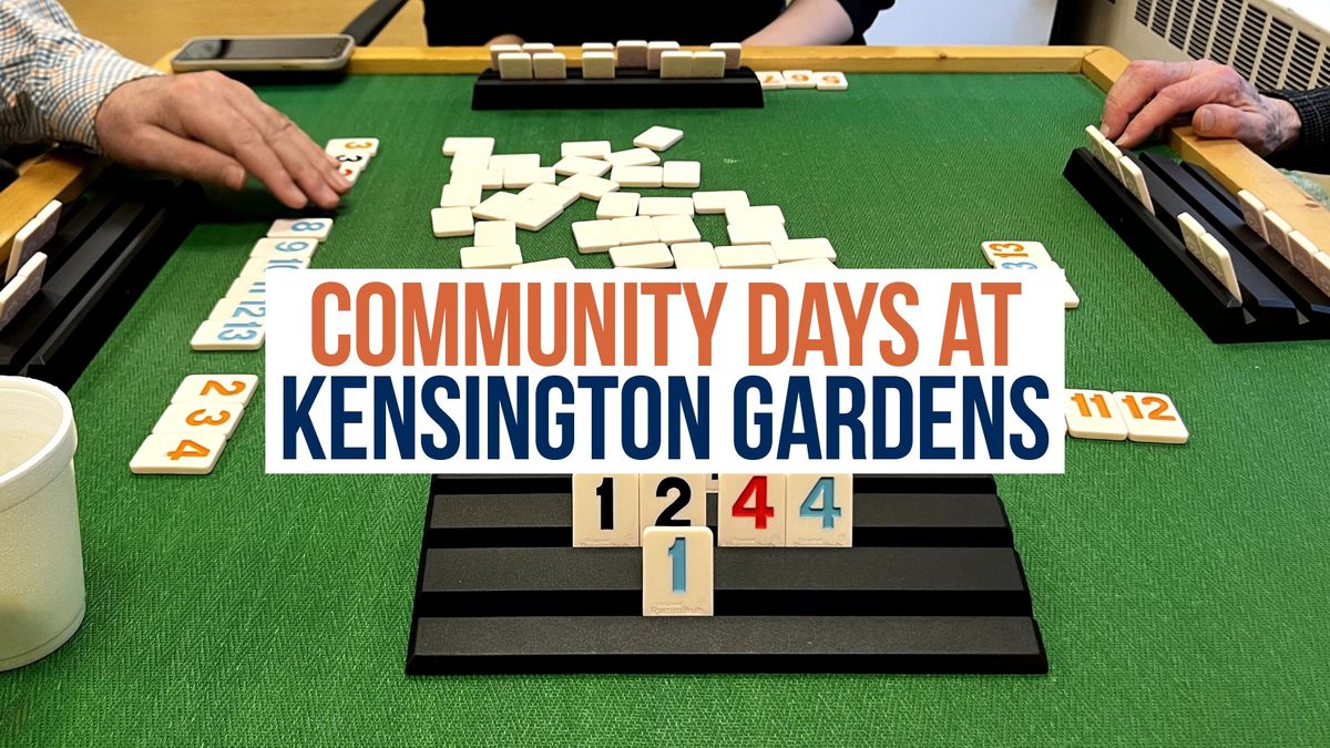 Community Days at Kensington Gardens