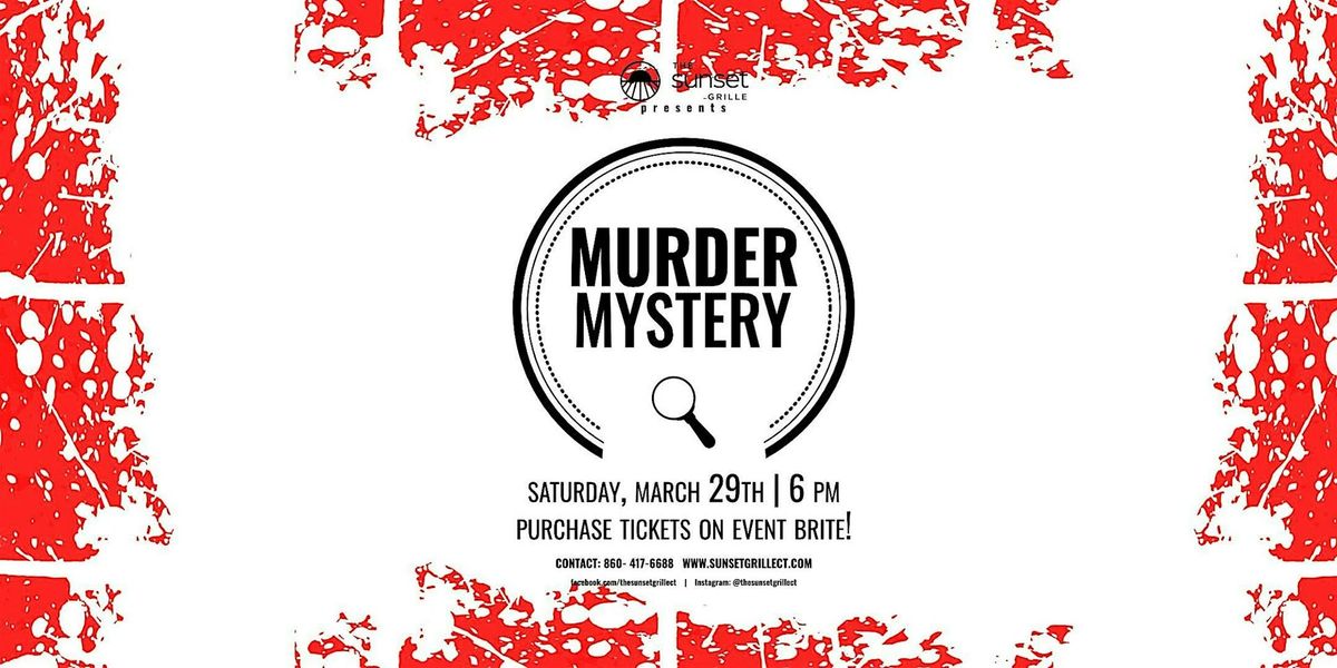 Murder Mystery at Sunset Grille- Show #2