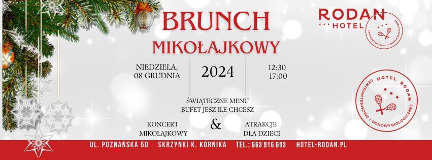 NIEDZIELNY BRUNCH Miko\u0142ajkowy 08 grudnia 2024 r.