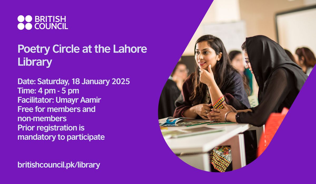 Poetry Circle at the British Council Lahore Library