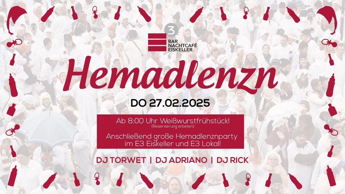 Hemadlenzn 2025 im E3 Lokal & Eiskeller