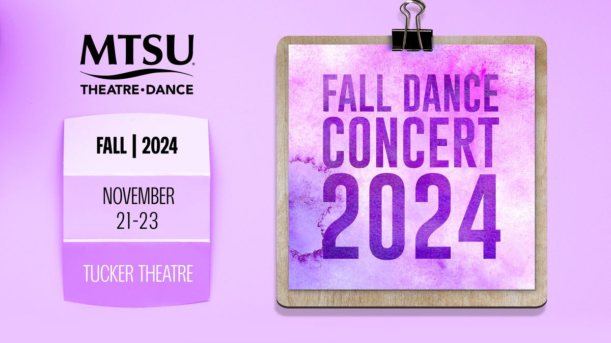 Fall Dance Concert 2024