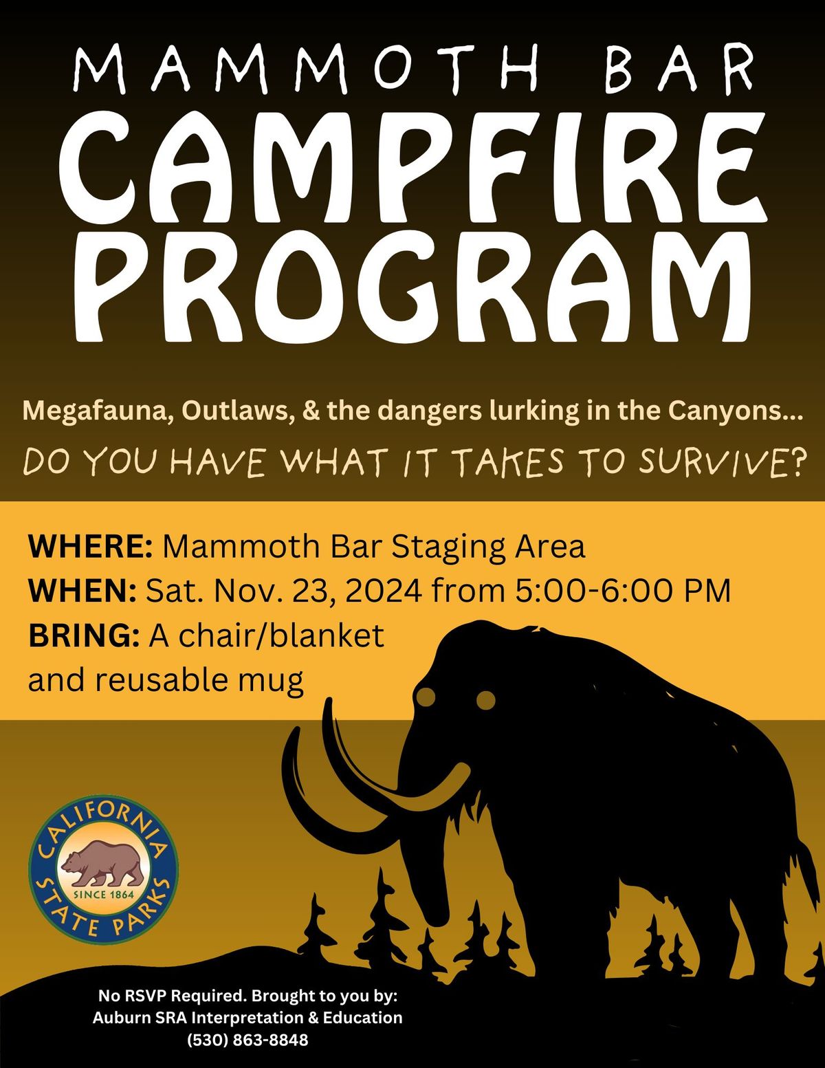 Mammoth Bar Campfire Program