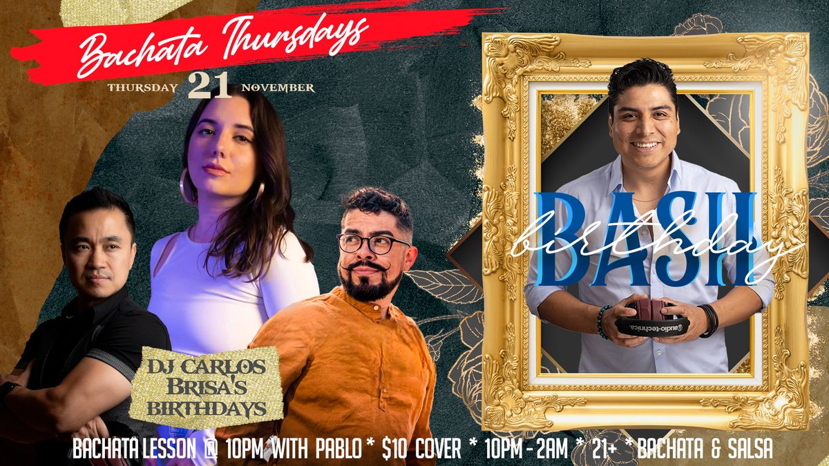 Bachata Thursdays \/ NOV 21