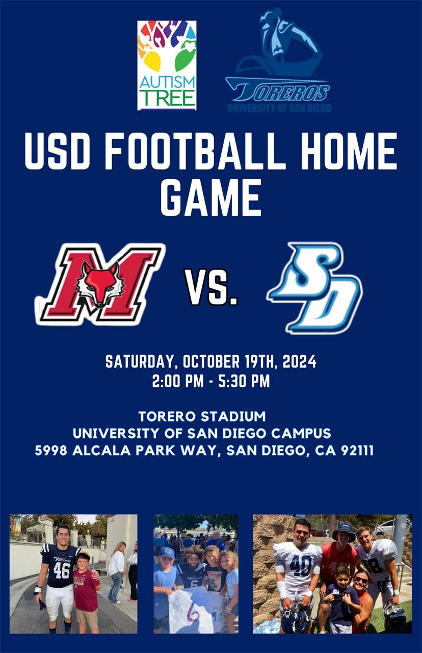 USD Football Mentor Program: October 19th Home Game