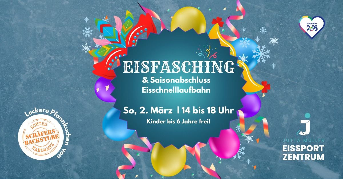 Eisfasching & Saisonabschluss Eisschnelllaufbahn 