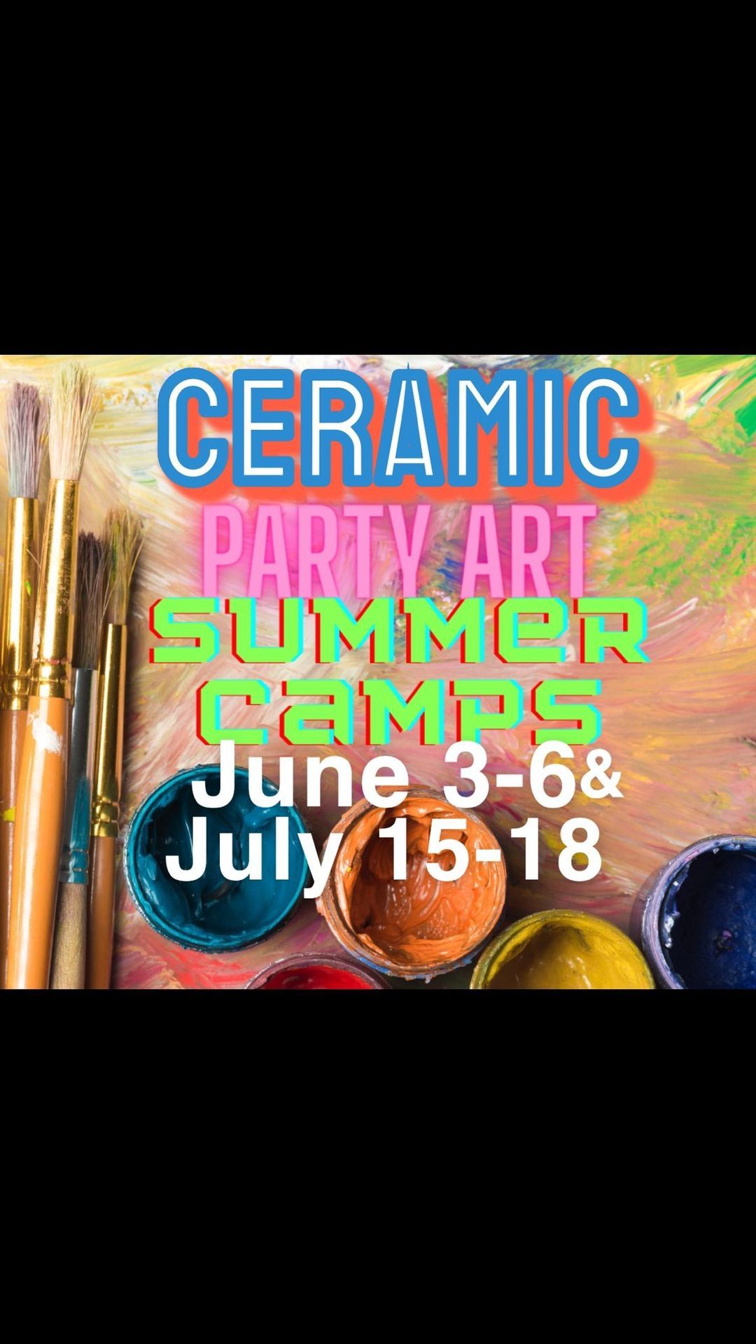 Ceramic Camp-Ages 8-15