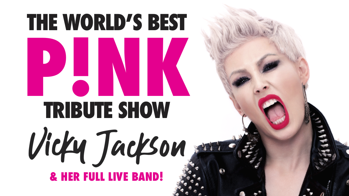 \ud83d\udc97 P!NK PARTY LIVE - starring VICKY JACKSON and her full live band!