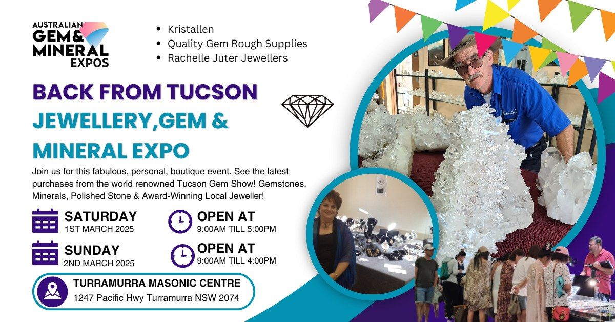 Back From Tucson Jewellery Gem & Mineral Expo