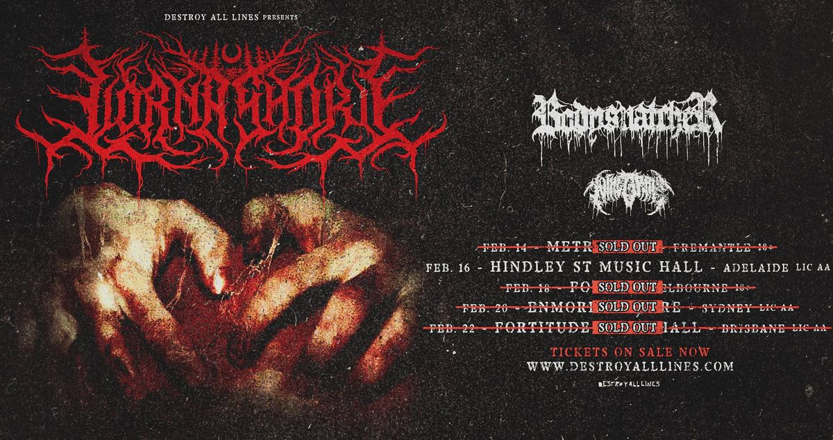 SOLD OUT |  Lorna Shore (US) Aust Tour 2025 w\/ Bodysnatcher & To The Grave | Fremantle 18+