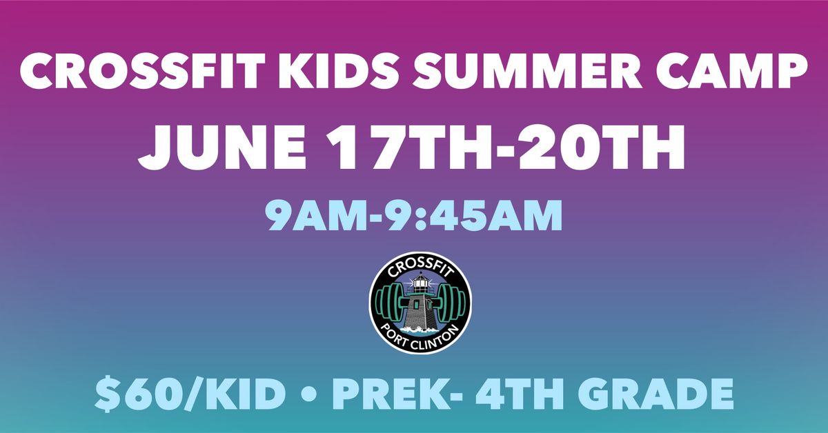 CrossFit Kids Summer Camp