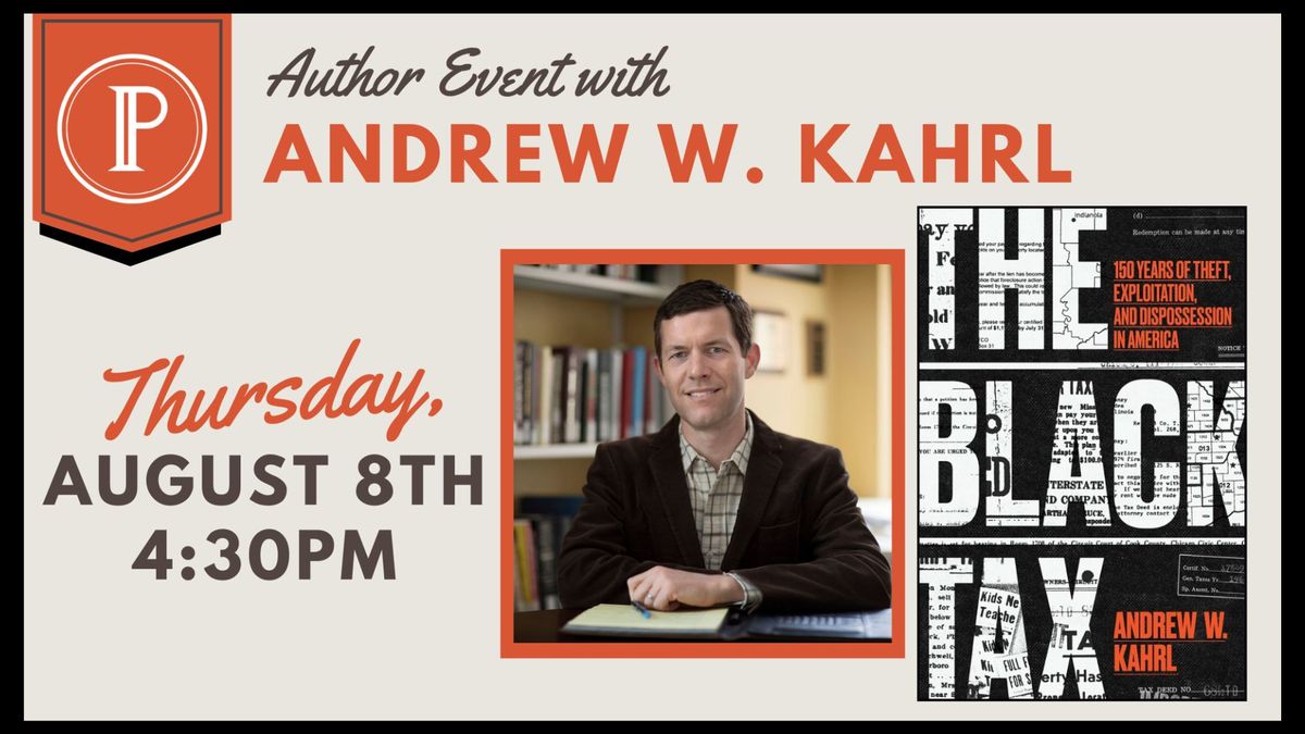 Author Event with Andrew Kahrl