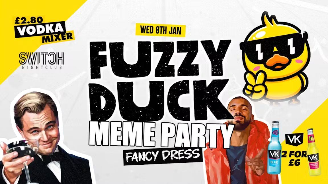 Fuzzy Duck | Biggest student night in Preston