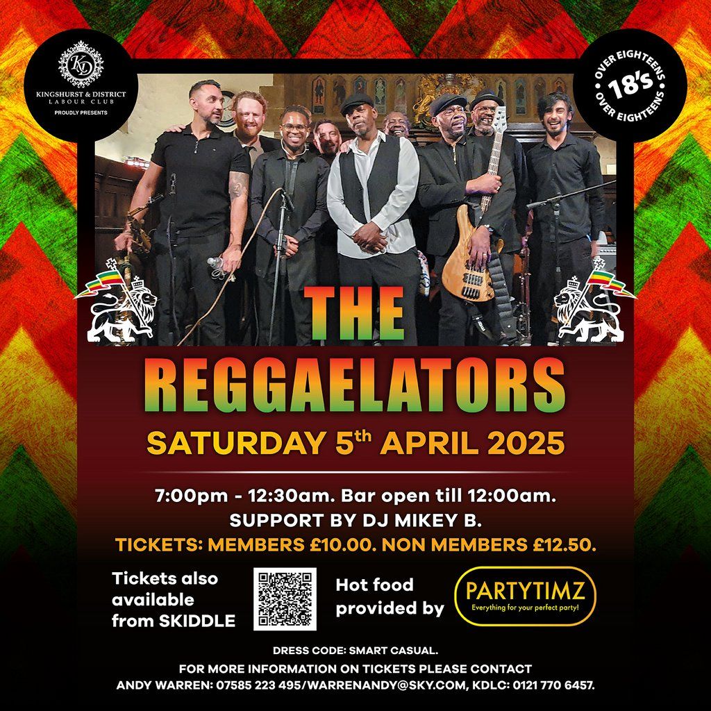 Reggaelators @ Kingshurst Labour Club