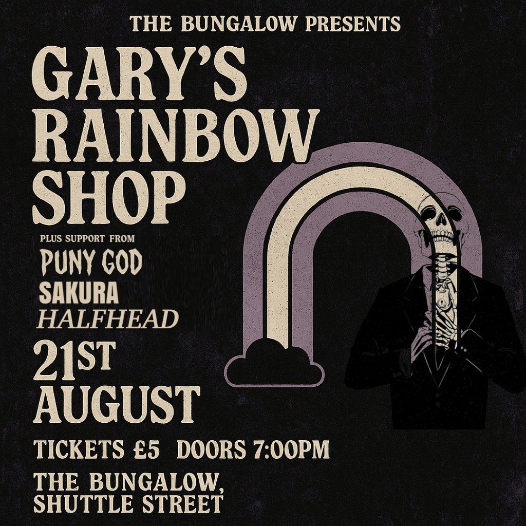 TBP: Garys Rainbow Shop with Puny God, Sakura and Halfhead