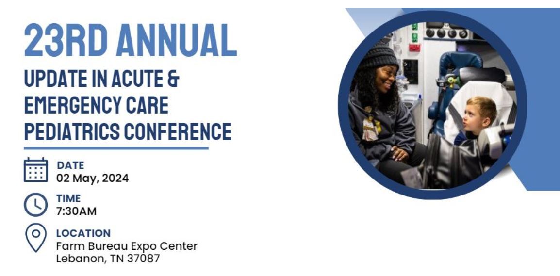 23rd Annual Update in Acute & Emergency Care Pediatrics Conference 