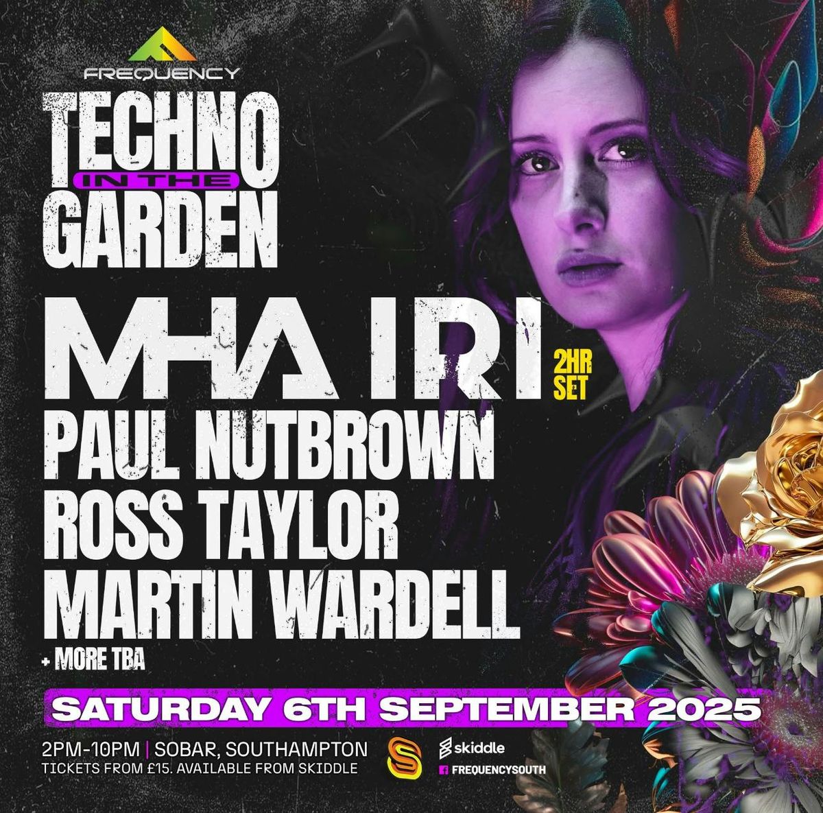 MHA IRI (2hr Set) - Techno in the Garden - Southampton