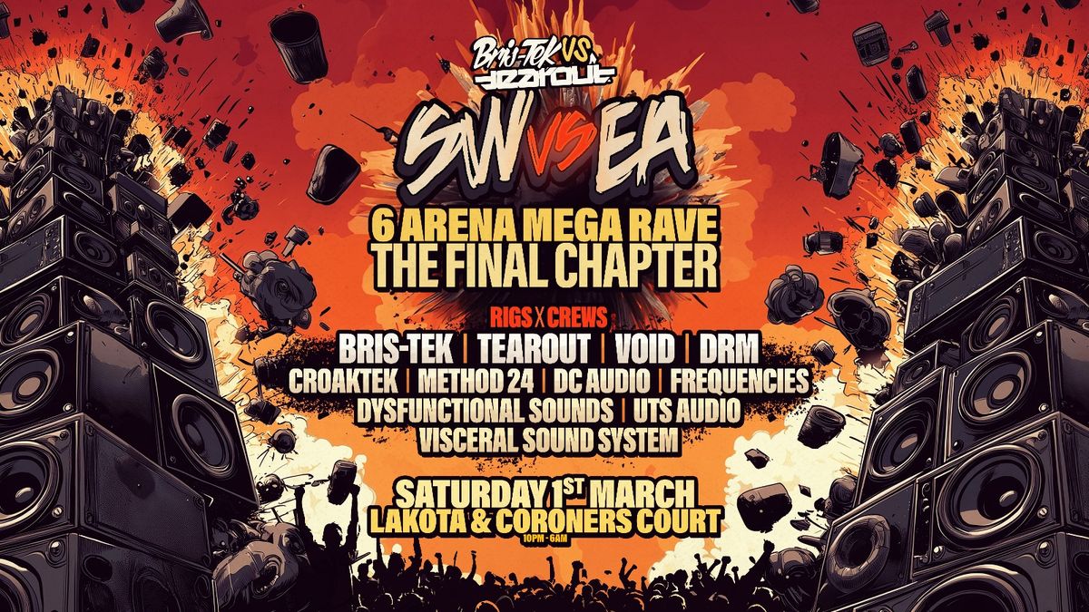 Bris-Tek vs Tearout - Vol 5 - SW VS EA (6 Arena Mega Rave)