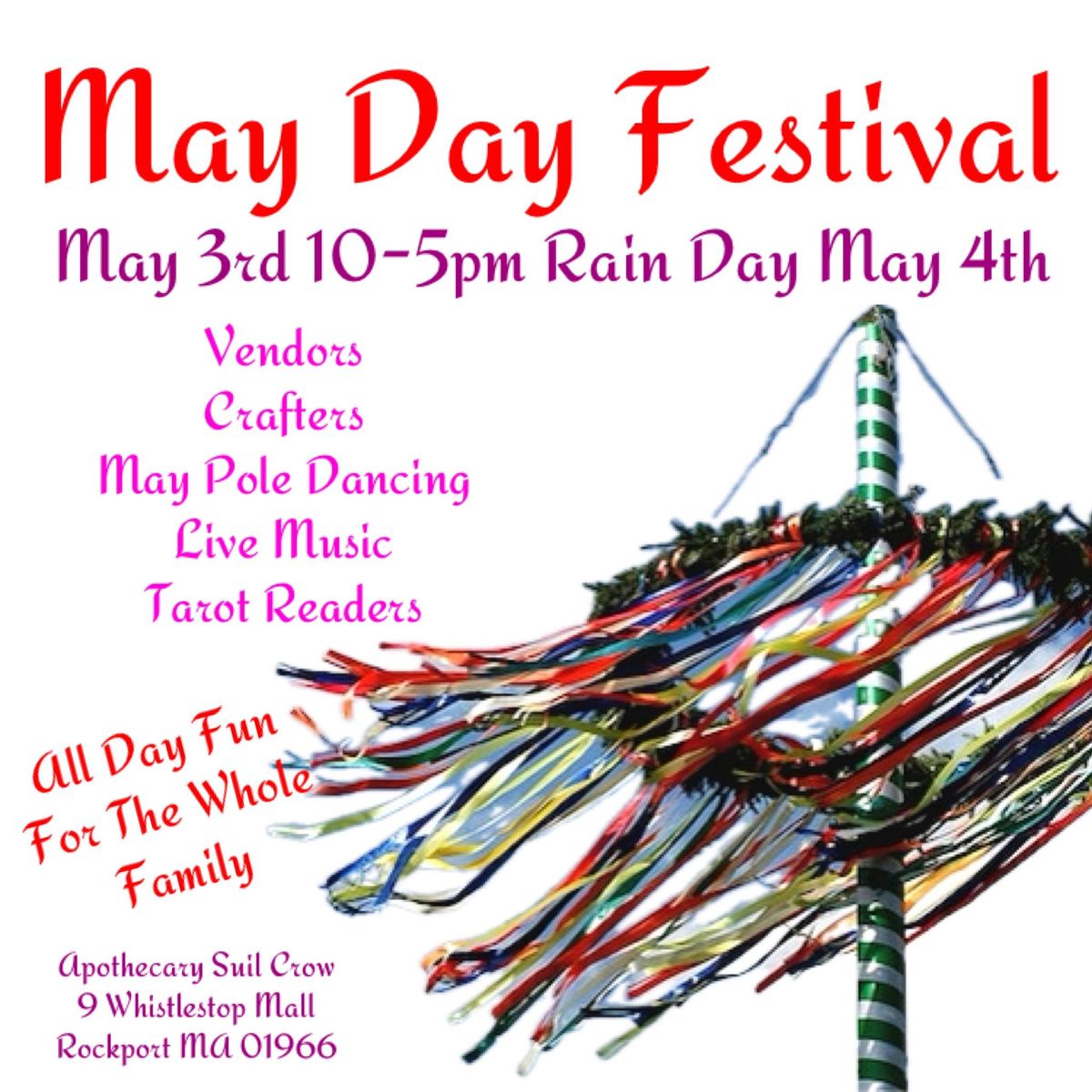 May Day Psychic, Festival Craft Fair