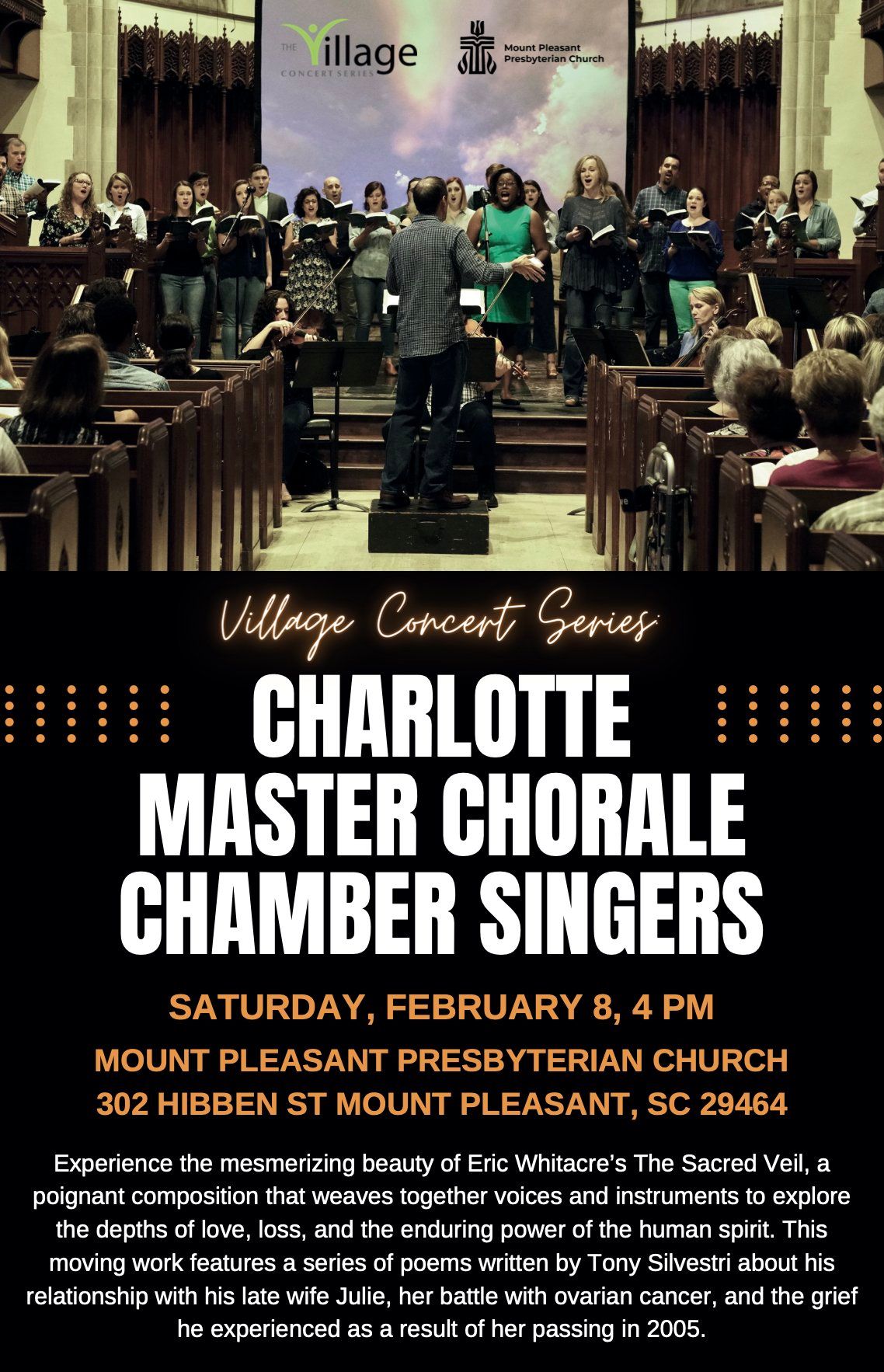 Village Concert Series: Charlotte Master Chorale Chamber Singers