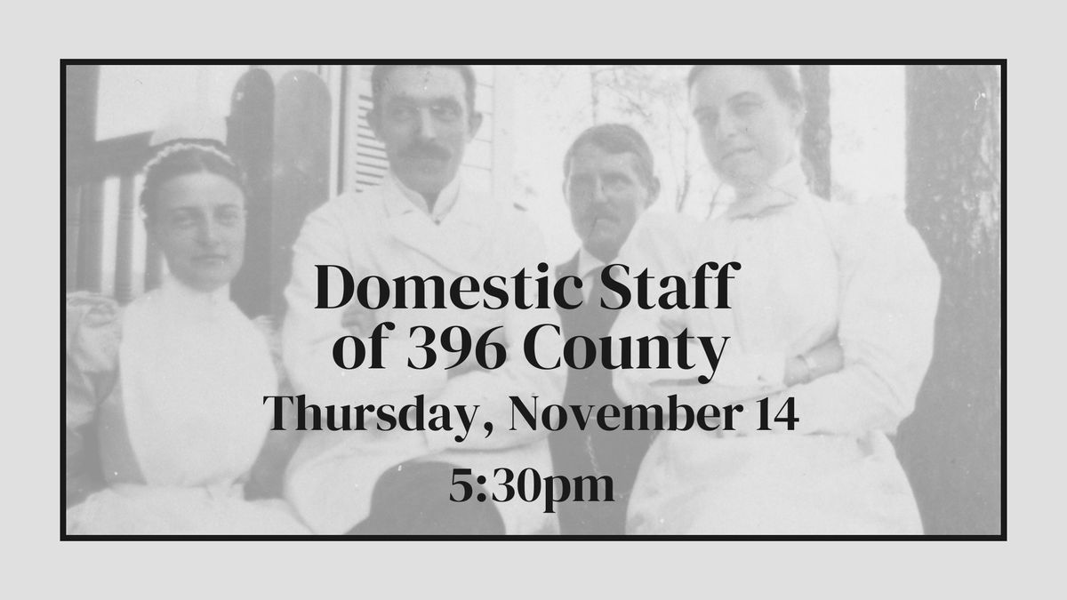 Domestic Staff of 396 County