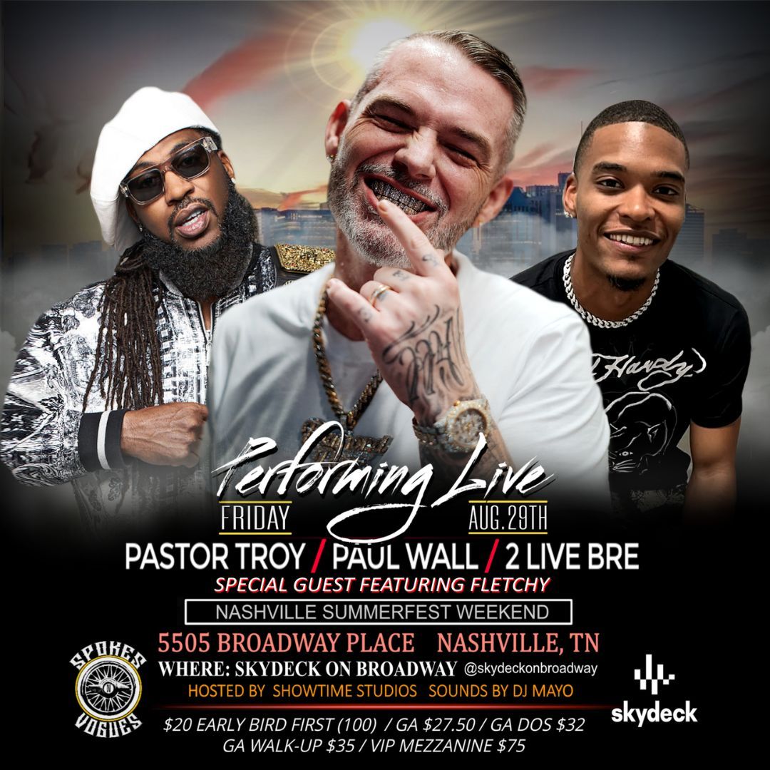 Pastor Troy at City Winery - Atlanta