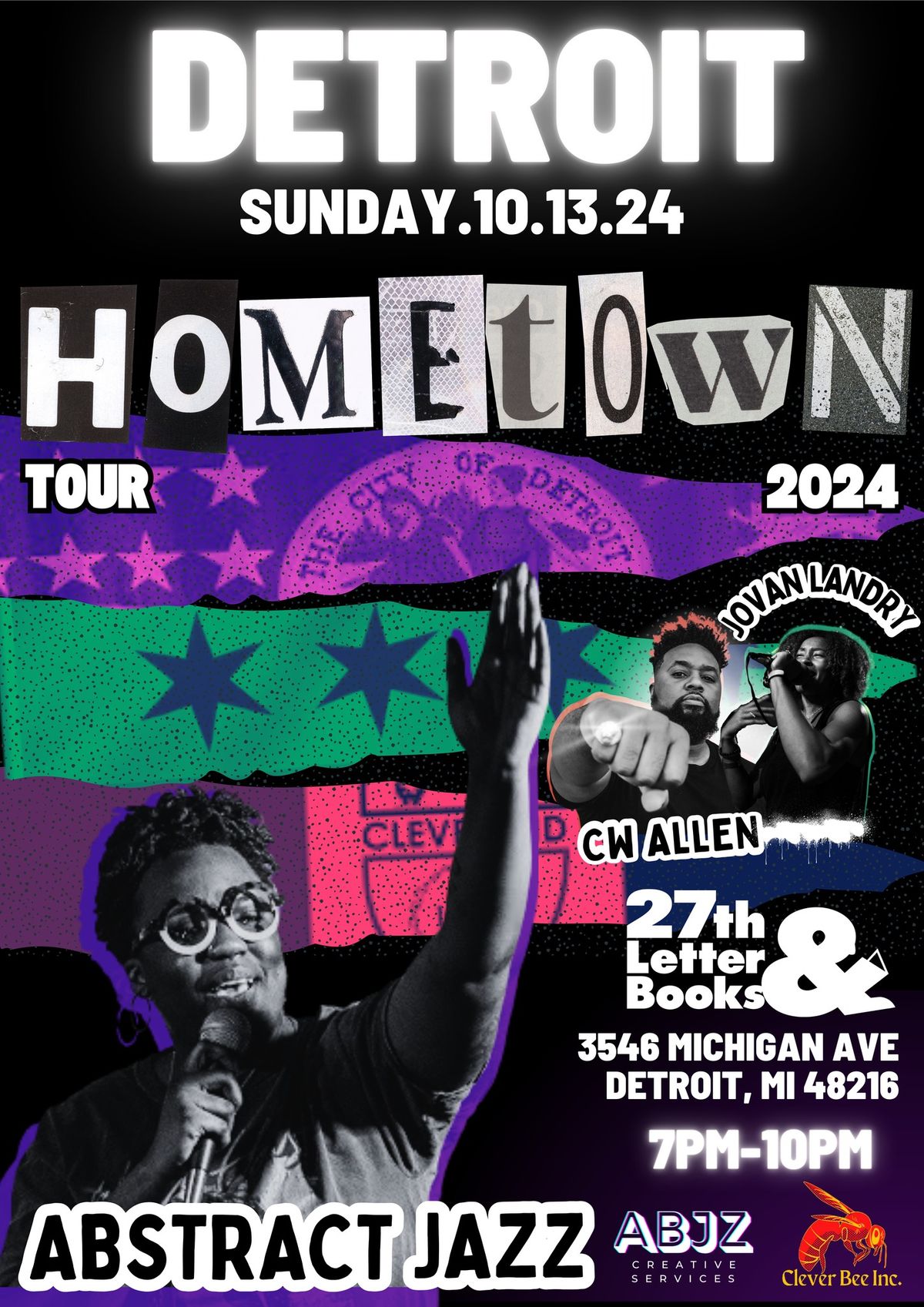 Hometown Tour: Detroit with AbStract JazZ, CW Allen & Jovan Landry