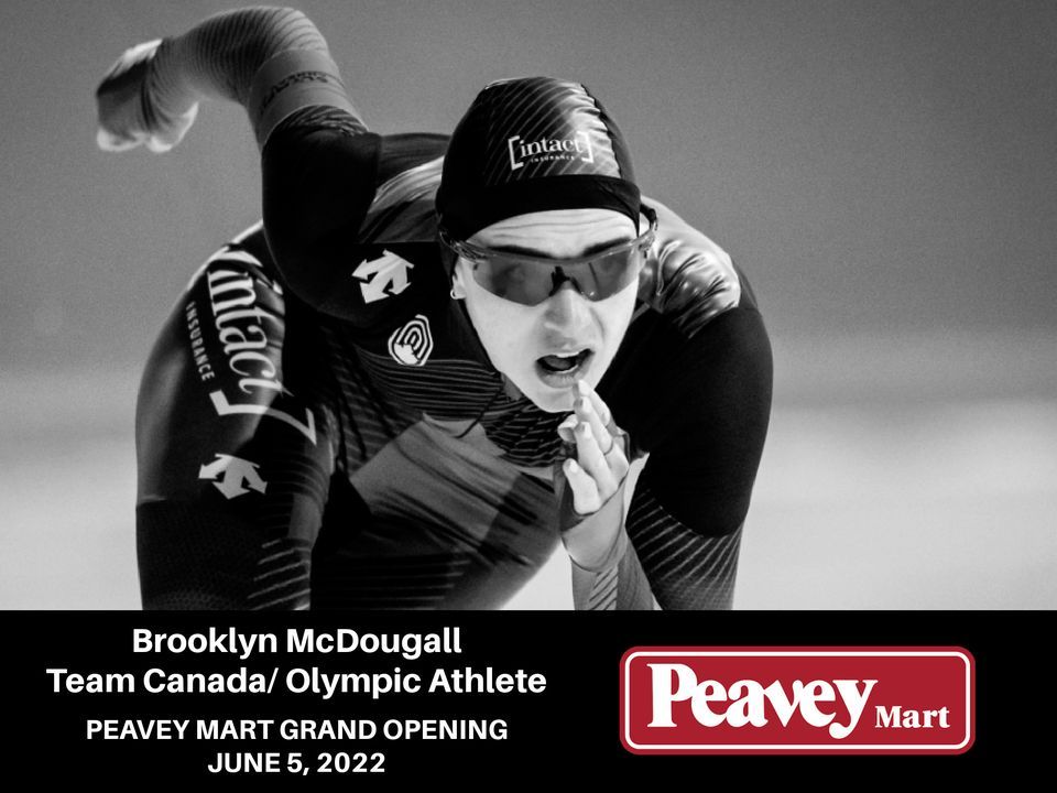 Brooklyn McDougall Peavey Mart Red Deer Grand Opening, 2810 50 Ave