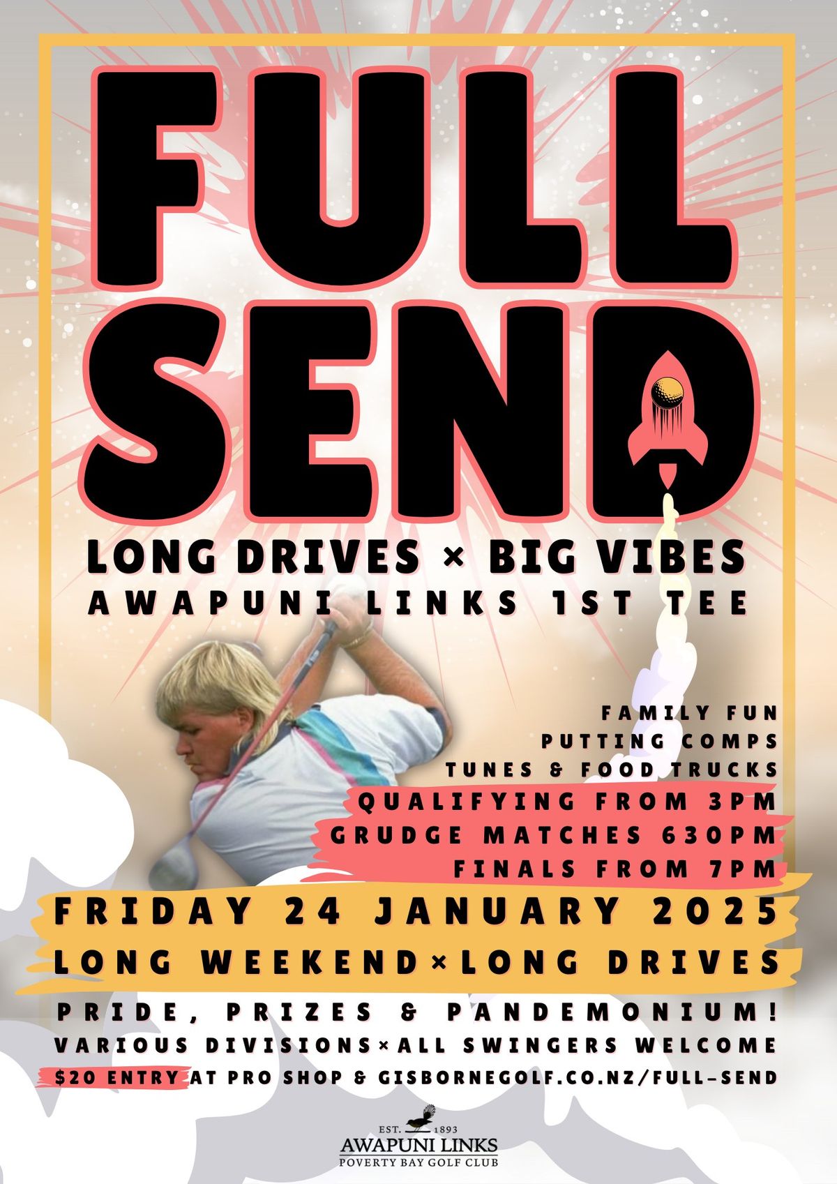 Full Send - Social & Long Drive Event