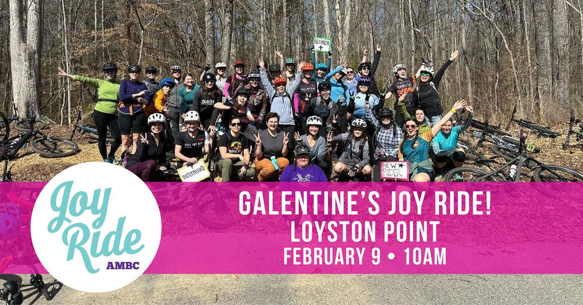 AMBC JOY RIDE Galentine's Day Ride