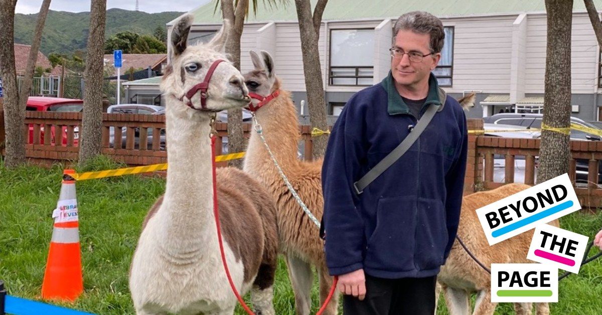 Llamas at the Llibrary! | Maungaraki Library